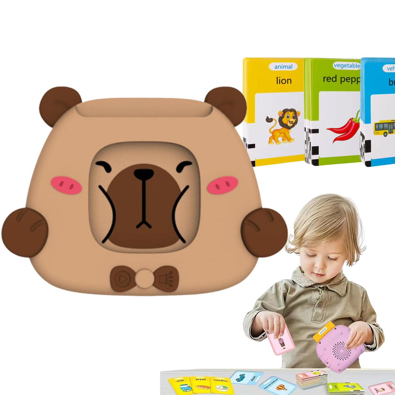 Miniatura 2 de Tarjetas de aprendizaje diseño CapiBara